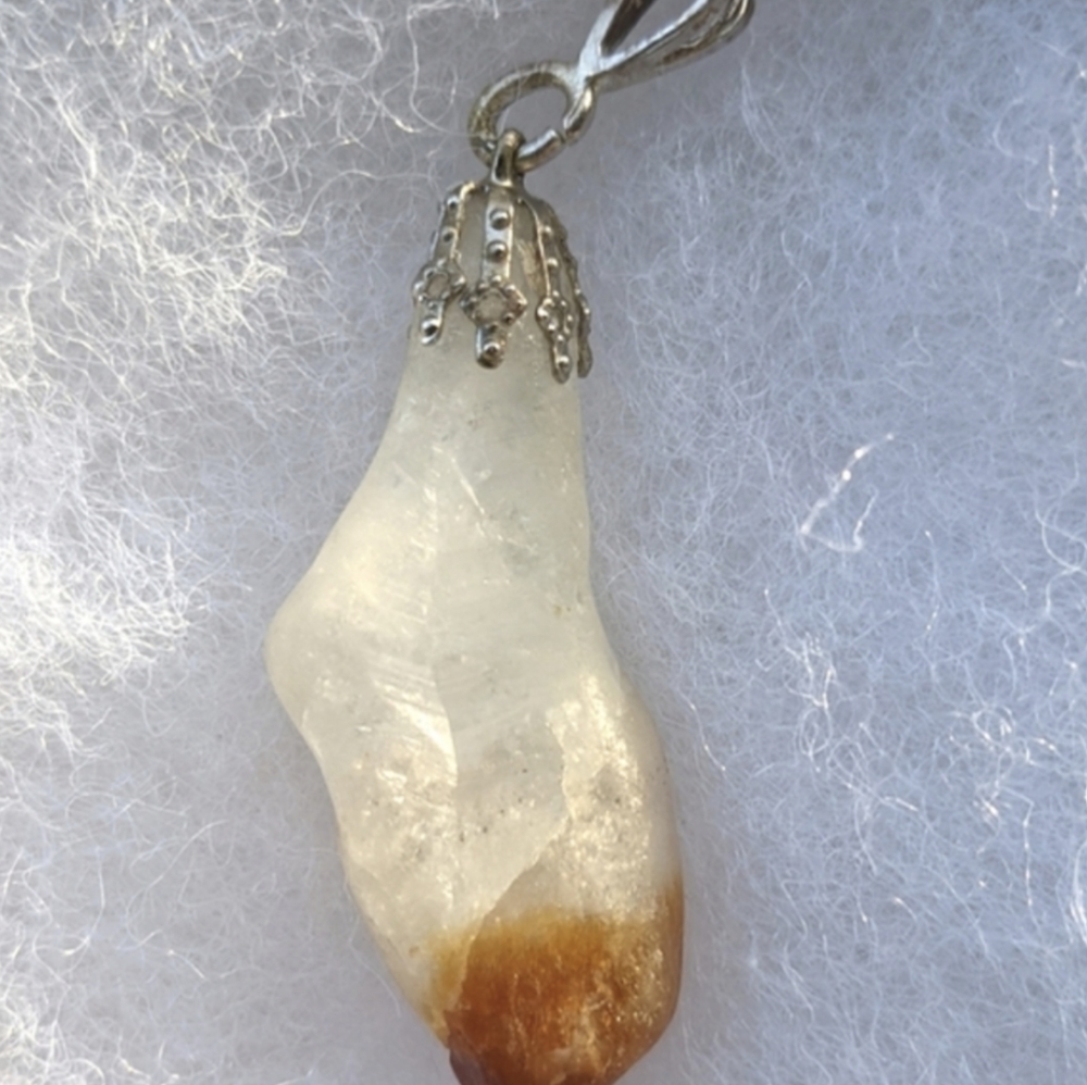 Vintage Citrine Pendant - Make It Your Own!